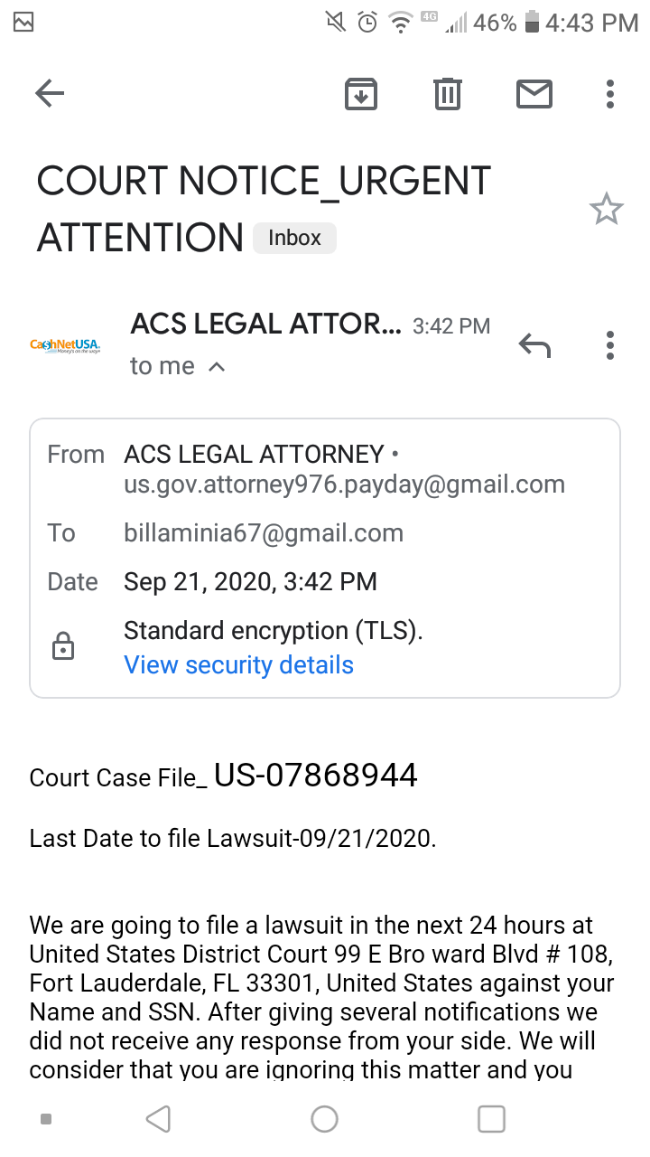 ACS LEGAL ATTORNEY